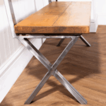Classic X Bench Legs Industrial Steel_02