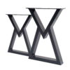 Hourglass Bench Legs Industrial Steel_01