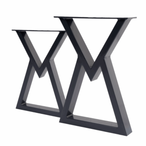 Hourglass Bench Legs Industrial Steel_01