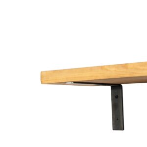 Rustic 'L' Brackets | Industrial Style (Pair)