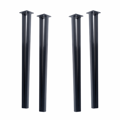 Straight Box Hairpin Industrial Steel Table Legs_01
