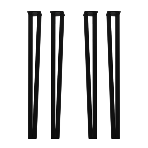Straight Box Hairpin Industrial Steel Table Legs_01