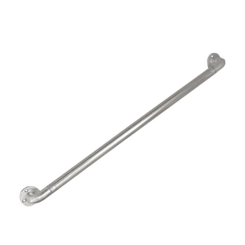 Galvanised Key Clamp Wall Mounted Handrail Curved Safety Barrier Kit