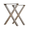 X Industrial Steel Bench Legs