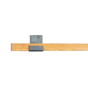 Chunky Curved Lip Shelf Brackets | Industrial Style (Pair)