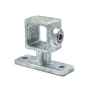 Galvanised Square Handrail Bracket 25MM