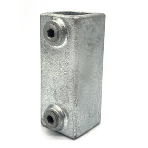 Galvanised Square Straight Coupling 25MM