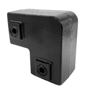 Black Square Elbow 90 40MM
