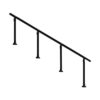 Galvanised Key Clamp Stair/Ramp Safety Barrier Kit