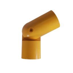 Adjustable-External-Fix-Elbow-Yellow-GRP-To-suit-50mm-OD-Tube