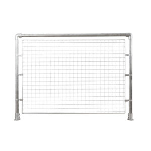 Key-Clamp-Safety-Barrier-Kit-with-Open-Mesh-Infill