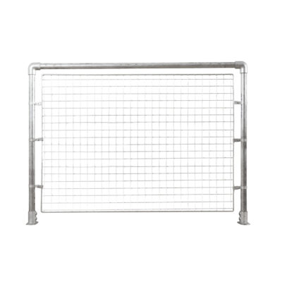 Key-Clamp-Safety-Barrier-Kit-with-Open-Mesh-Infill