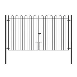 Black-Bow-Top-3.1m-Wide-Double-Leaf-Gate