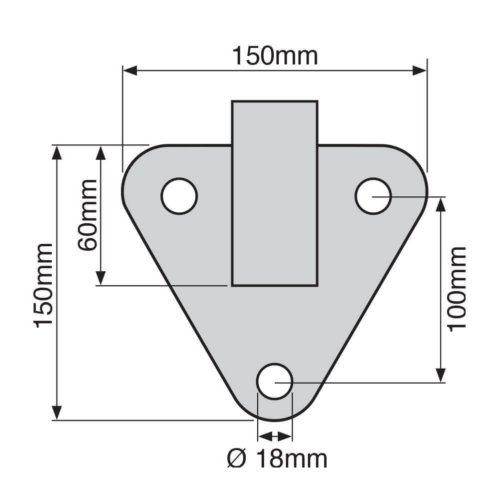 Handrail-Standard-Triangular-Footplate