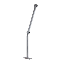 Adjustarail Galvanised Standards 4D Inc. Grubscrews
