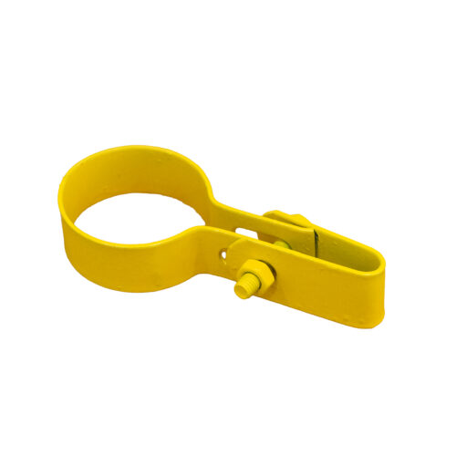 Single Sided Mesh Panel Clip Yellow 42mm