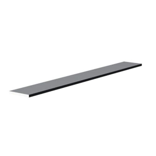Flat Bar 50 x 5mm 1.8m Long Black Gloss Aluminium