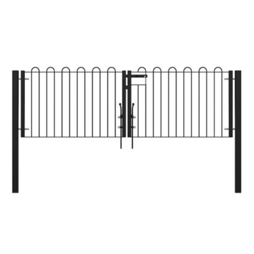 Black-Double-Leaf-Gate-12mm