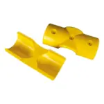 GRP-Yellow-Two-Socket-Cross-1