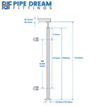 Stainless-Balustrade-End-Post-with-Saddle